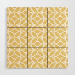 Yellow and White Tessellation Line Pattern 37 Pairs DE 2022 Popular Color Gatsby Glitter DET496 Wood Wall Art