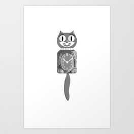 Kit-Cat Clock Art Print