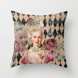 lets eat cake Throw Pillow