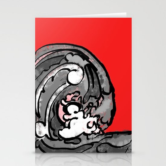 Smile and Wave Stationery Cards
