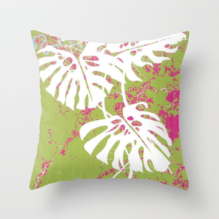 Commodit(eyes) - Remote Sensing Deforestation in Indonesia Throw Pillow