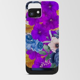 Flower Collage Abstract  iPhone Card Case