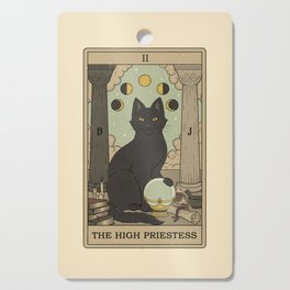 The High Priestess - Cats Tarot Cutting Board