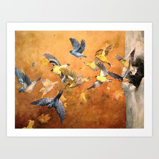Migration Art Print