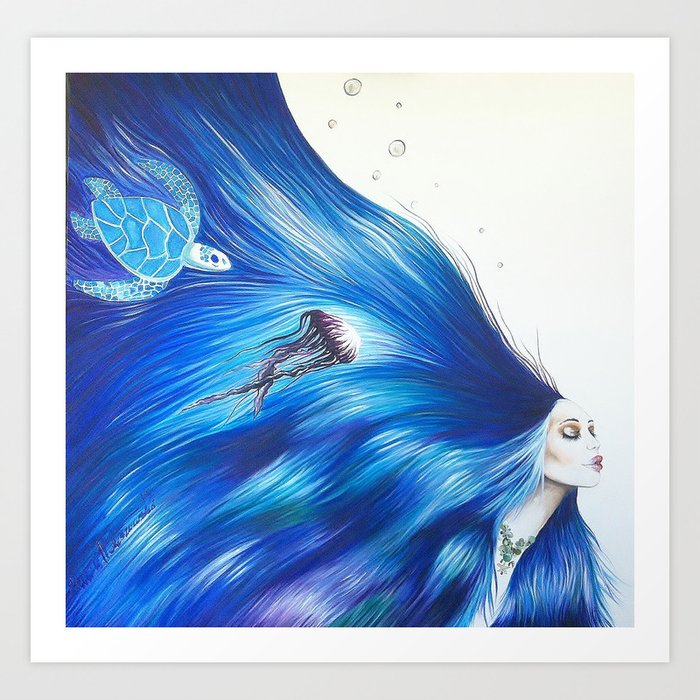 Mermaid Art Print