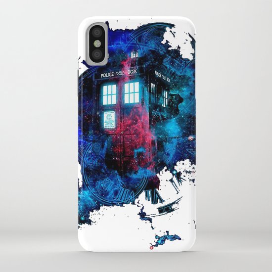 Time And Space Mist Tardis Doctor Who Iphone Case