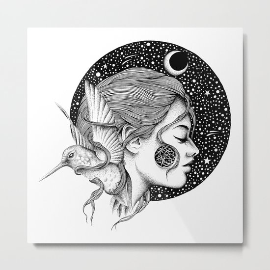 TRAPPED Metal Print