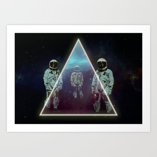 Planning the trip Art Print