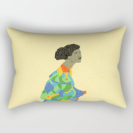 - geishaic beethoven - Rectangular Pillow