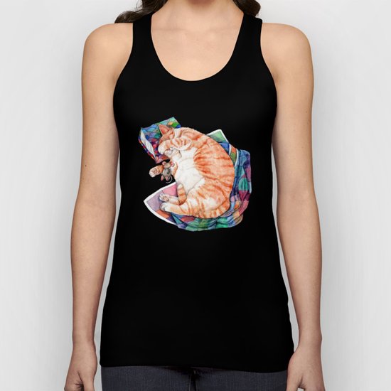 Zoi's Winter Nap Unisex Tank Top