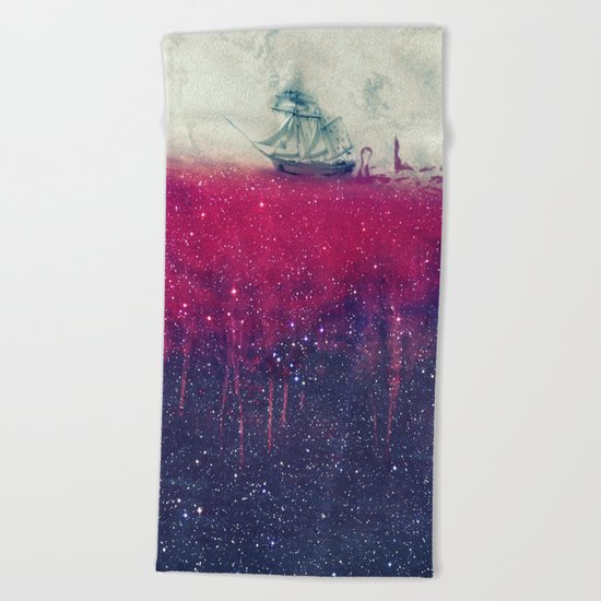 Sailing in dreams II Beach Towel