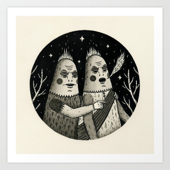 Just an Observation Art Print