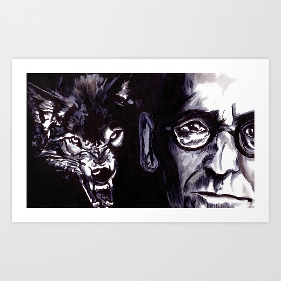Treatise on the Steppenwolf. Not for Everybody. Art Print