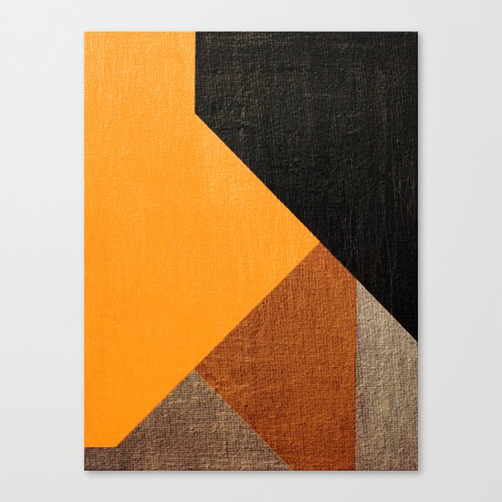 The Yellow Pig Canvas Print