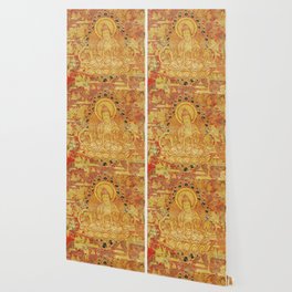 Hindu Teacher Atisha Thangka 1600s Wallpaper