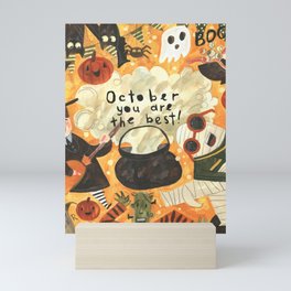 October Mini Art Print