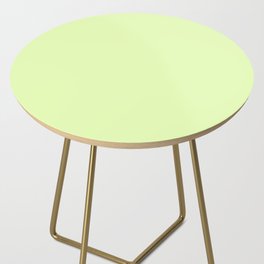 PALE SPRING BUD COLOR. Pastel Solid Color Side Table