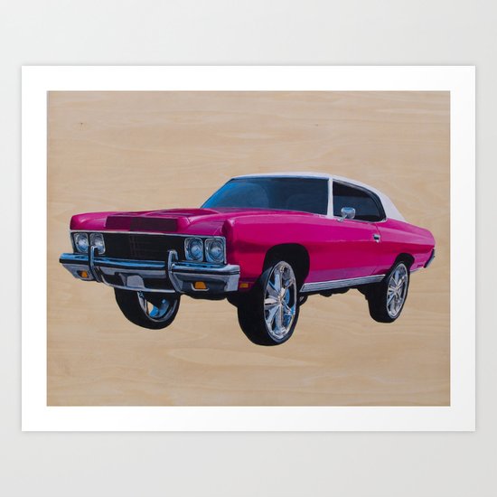 Chevrolet Caprice Donk Art Print