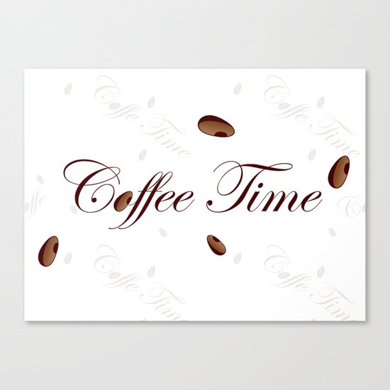 coffee time Canvas Print