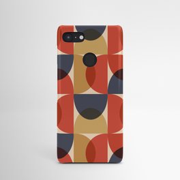 Colorful Mid Century Pattern Design Android Case