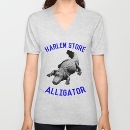 Harlem Store Alligator  V Neck T Shirt