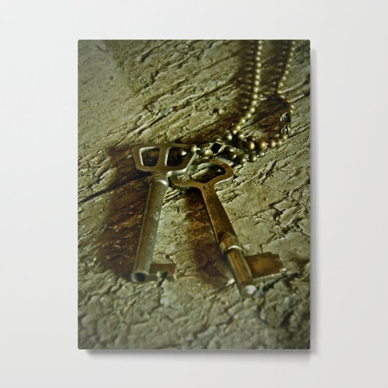 Keys to the Past Metal Print