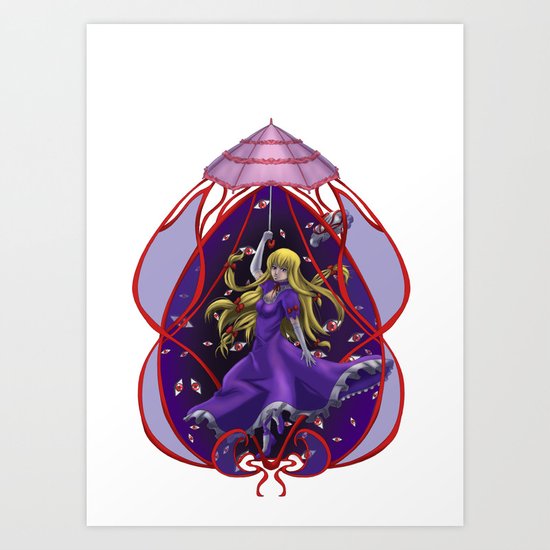 Yukari S Umbrella Art Print By Zeocloud Society6 Yukari has some very easy set ups that give her ample time to channel the super while the opponent is flailing through the air and or getting up from the floor, and if done correctly these setups lead to the. society6