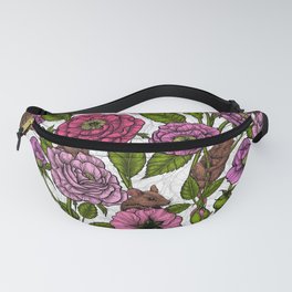 The mice party on white Fanny Pack