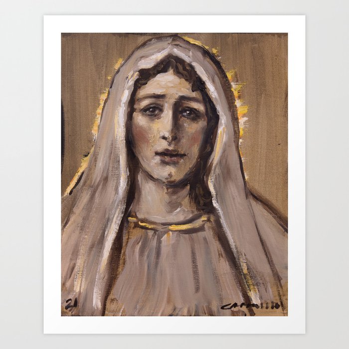 Shalom Laj Miriam Art Print