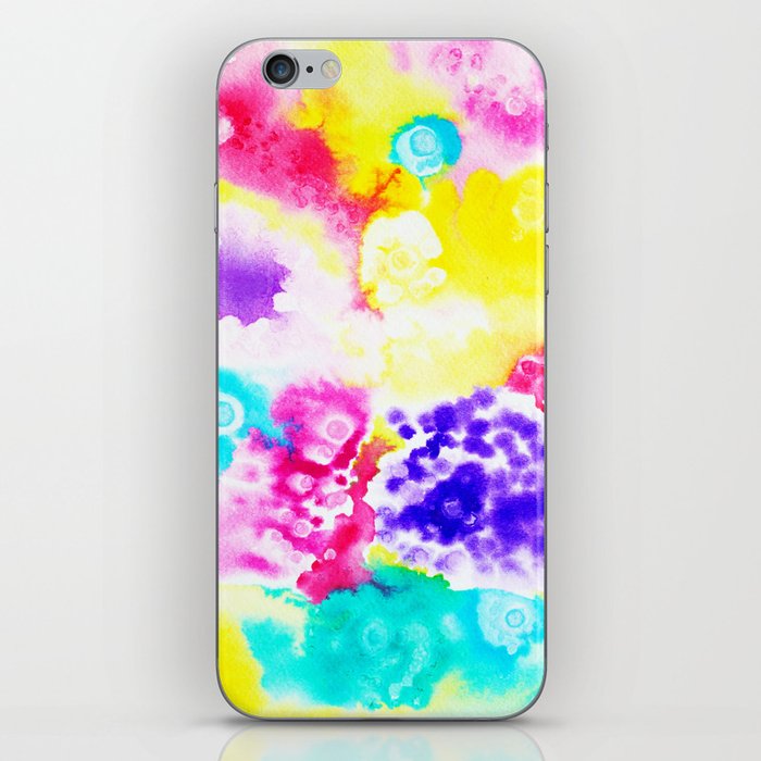Abstract watercolor iPhone Skin
