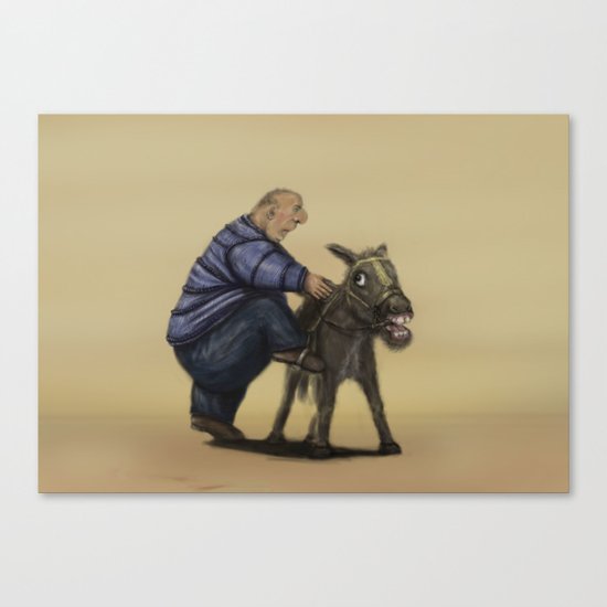 A means of transportation. Canvas Print