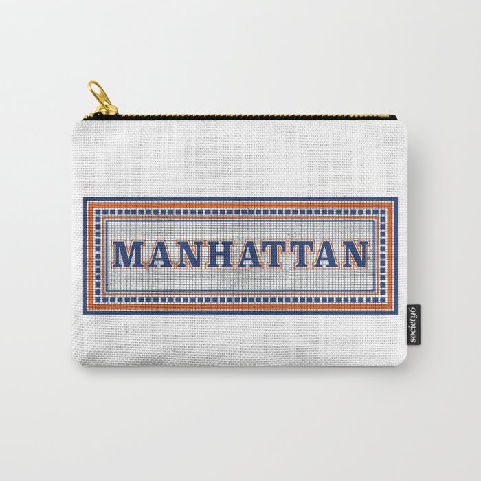 NY Borough Manhattan Carry-All Pouch