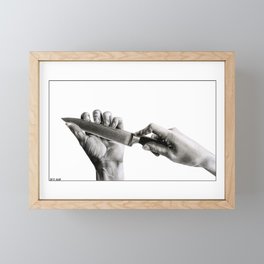 Under the Skin Framed Mini Art Print