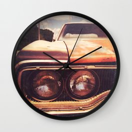 Rusty And Blue - America As Album Art Wall Clock