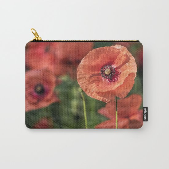 Poppy what else? Carry-All Pouch