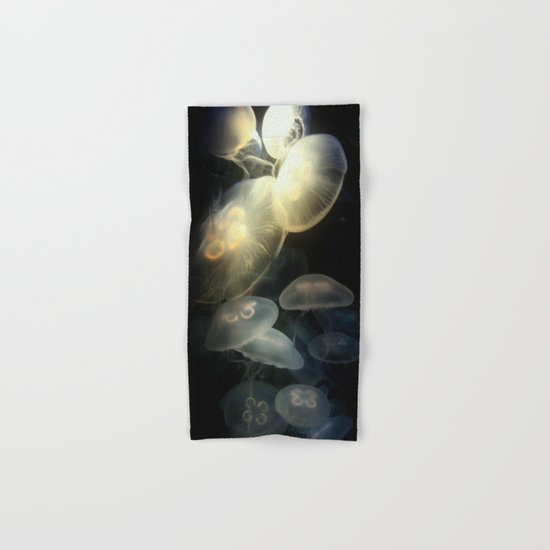 Jellyfish Darkness to Light Hand & Bath Towel