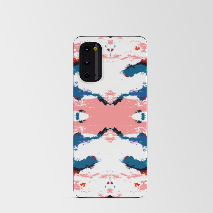 Abstract Colorful Retro Art Pattern - Hissa Android Card Case