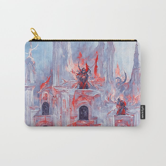 Lucifer Palace in Hell Carry-All Pouch