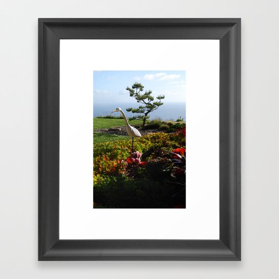 Master of the Garden Framed Art Print