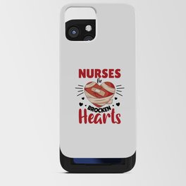 Nurses Fix Brocken Hearts Valentine's Day Hearts iPhone Card Case