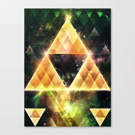 Triforce Canvas Print