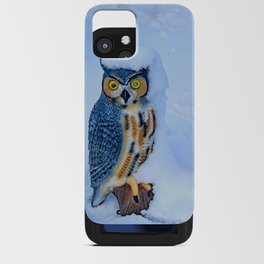 Snow Owl iPhone Card Case