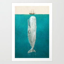 The Whale - Full Length - Option Art Print