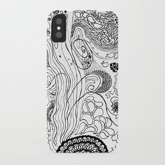 Geometric Stream iPhone Case