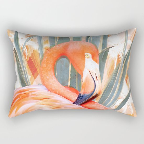 Flamingo Rectangular Pillow