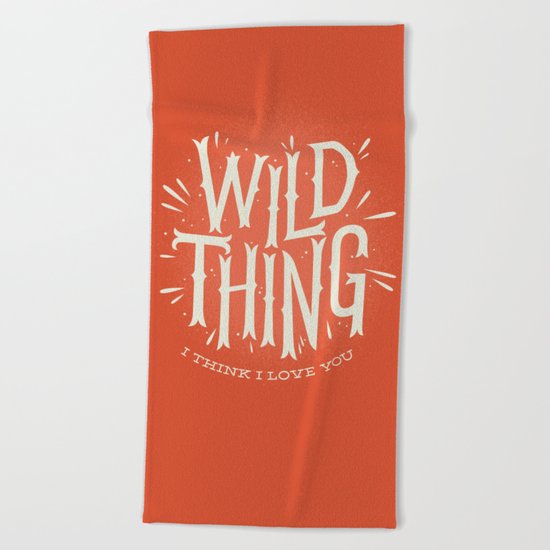 Wild Thing Beach Towel