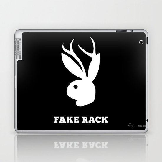 Fake Rack Laptop & iPad Skin