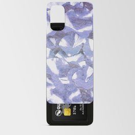purple bold foliage Android Card Case