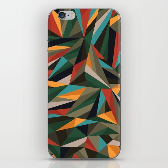 Sliced Fragments II iPhone & iPod Skin