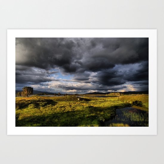 Rannoch Moor, Scotland Art Print
